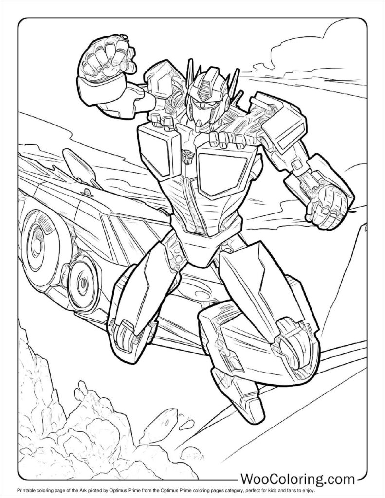 100 Optimus Prime Coloring Pages Free PDF To Print Woo Coloring