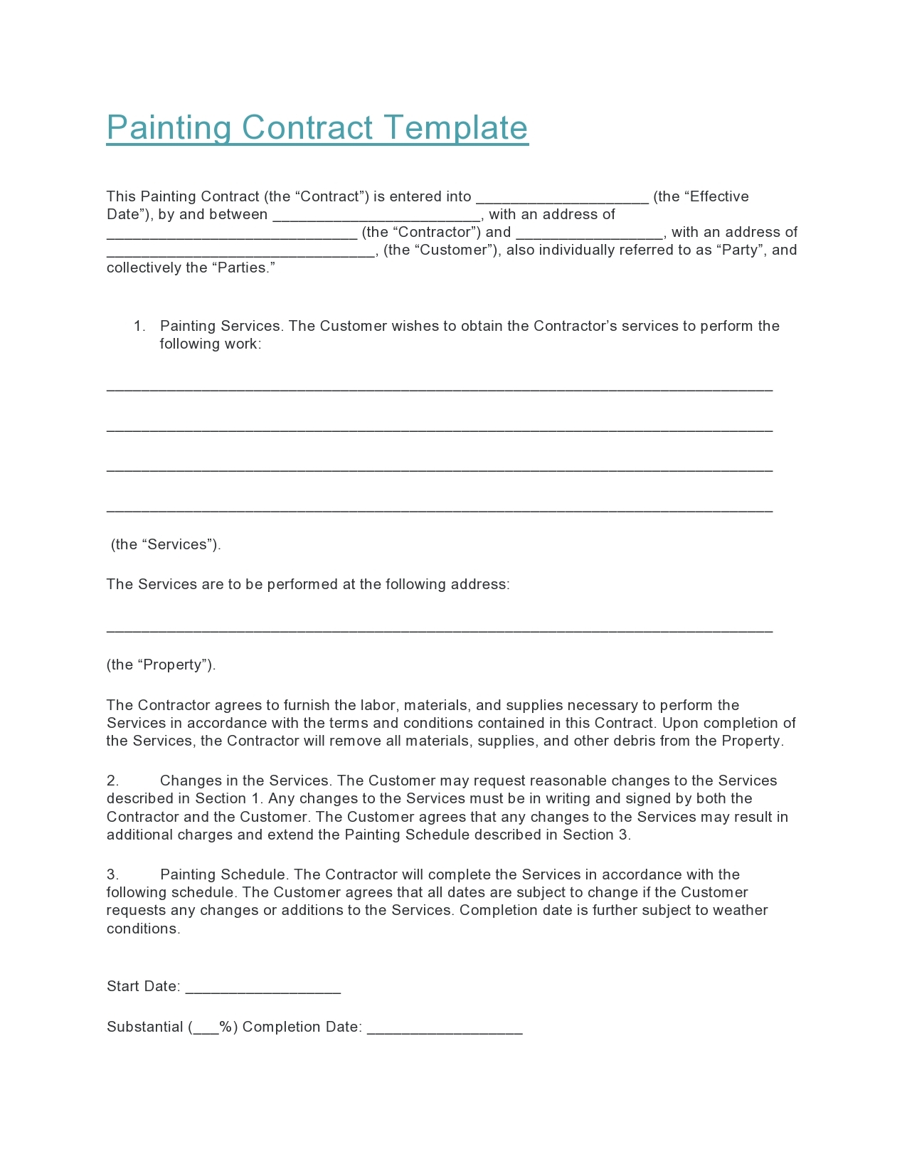 Free Editable Templates To Print