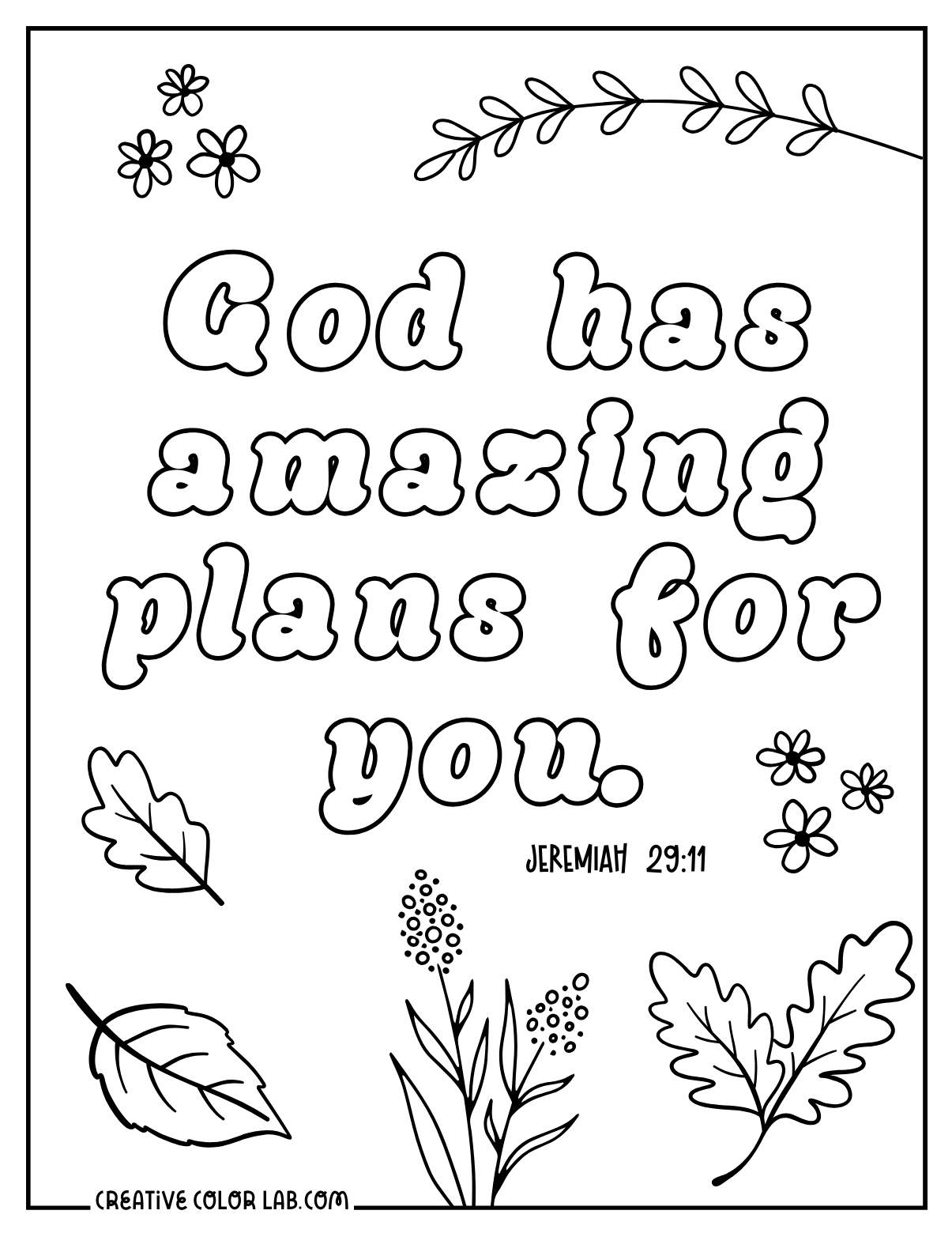 61 Bible Verse Coloring Pages Free Printable Christian Quotes