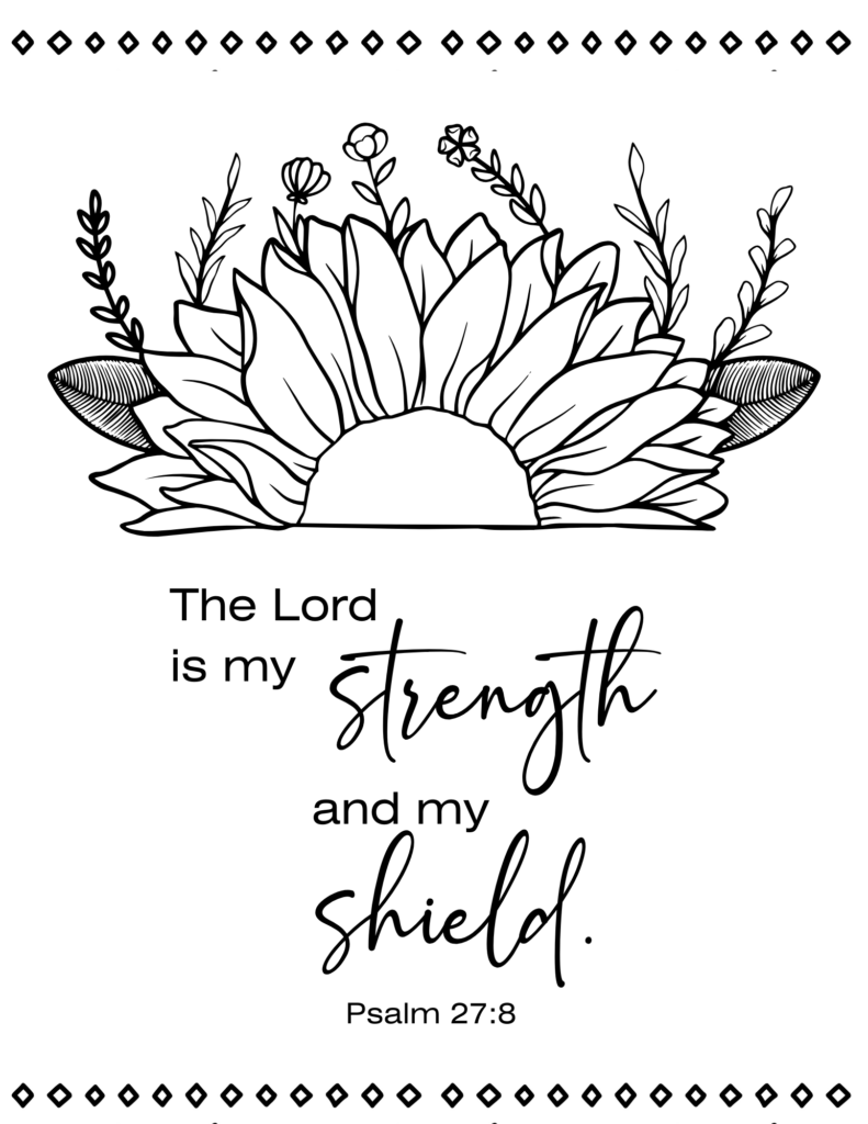 Free Printable Bible Verse Coloring Pages Out Upon The Waters