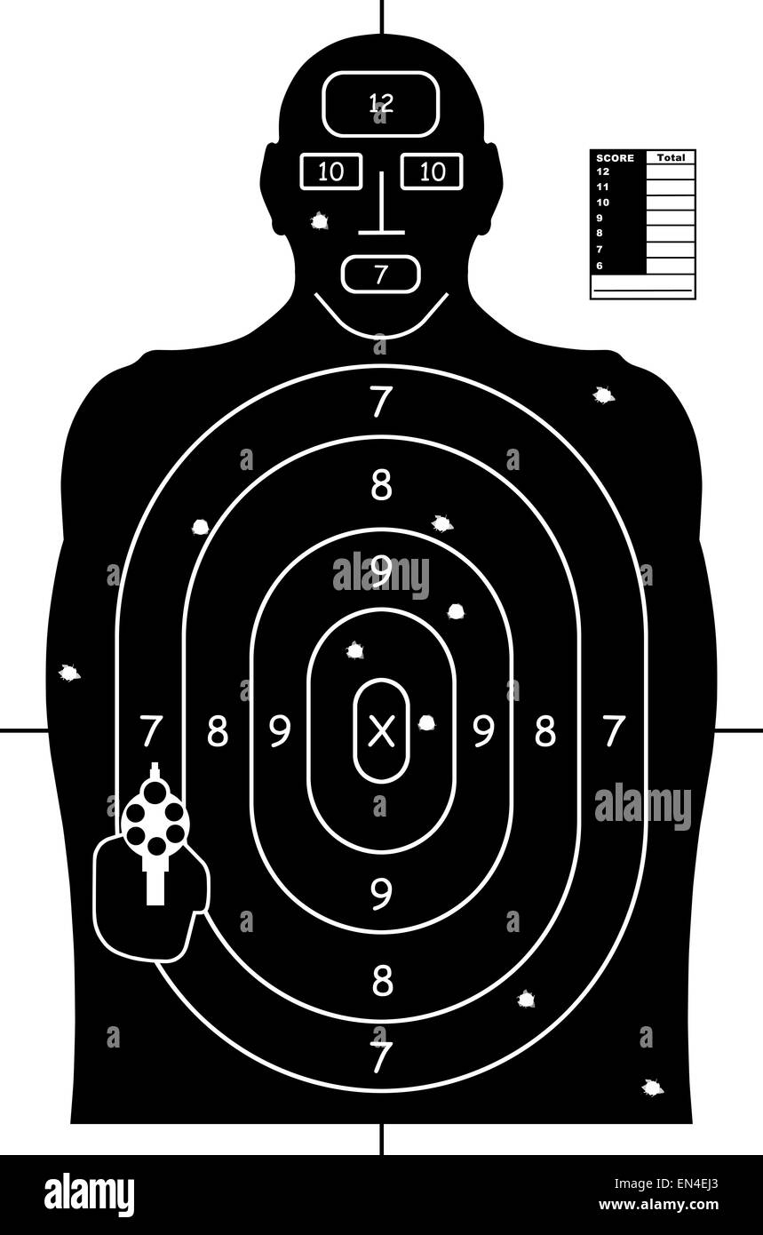 Human Target Practice Holes Hi Res Stock Photography And Images Alamy